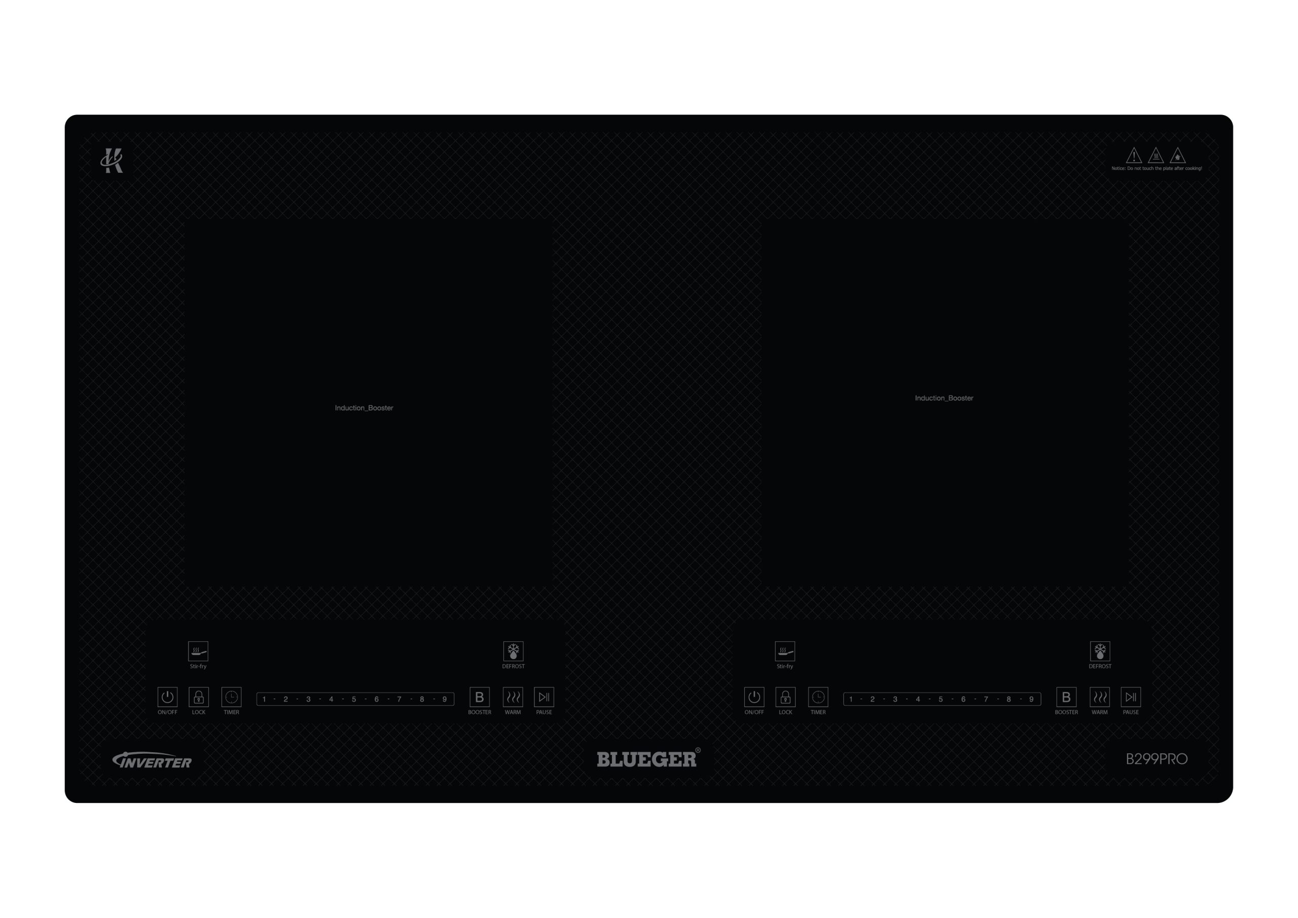 Bếp từ đôi Blueger B299PRO
